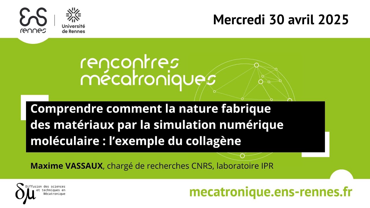 Comprendre comment la nature fabrique des matériaux par la simulation numérique moléculaire
