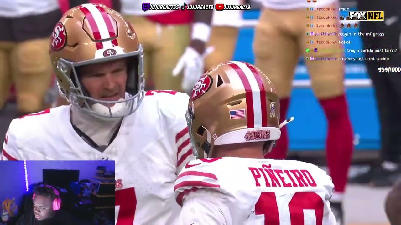 JuJuReacts на матч «Сан-Франциско 49ers» против «Аризона Кардиналс» | Обзор всех игр НФЛ 2025 | Н...