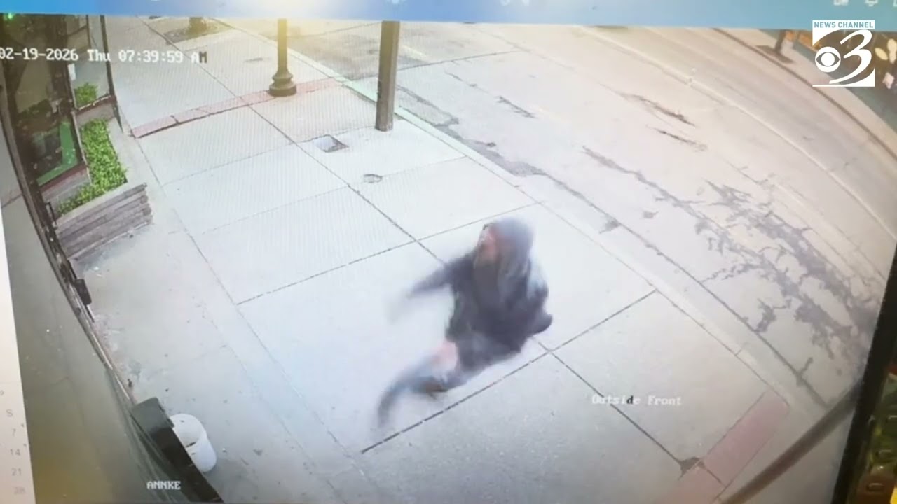 Man vandalizes downtown Kalamazoo bar in security footage