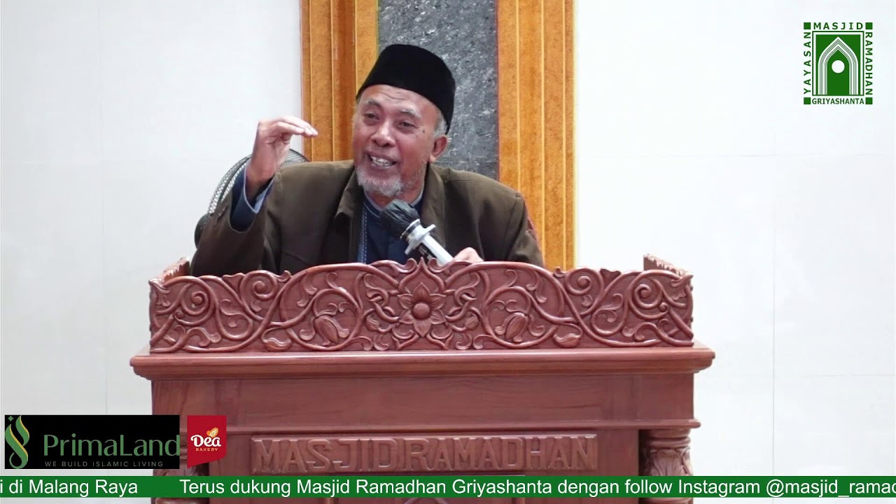 SPESIAL 11 RAMADHAN 1444 H - Kajian Subuh bersama Ustadz Dr. H. Abdullah Said, M.Si.