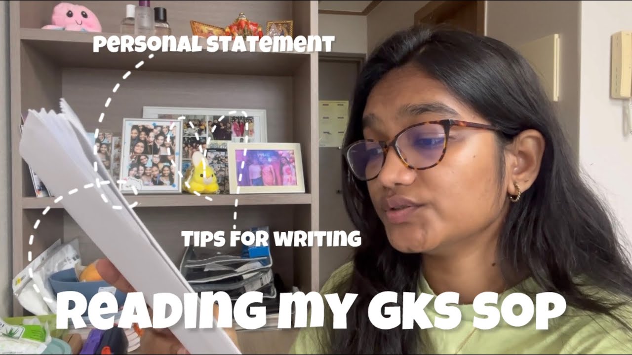 #vlog 78 || My GKS Personal Statement | Statement of Purpose | gks scholarship | #indianinkorea