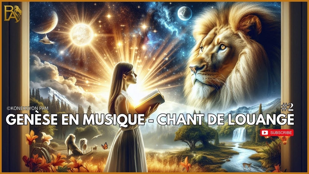 🌟📖 LIVRE DE LA GEN&Egrave;SE EN MUSIQUE  &ndash; 🎵 CHANT BIBLIQUE DE LA CR&Eacute;ATION ✨🙏