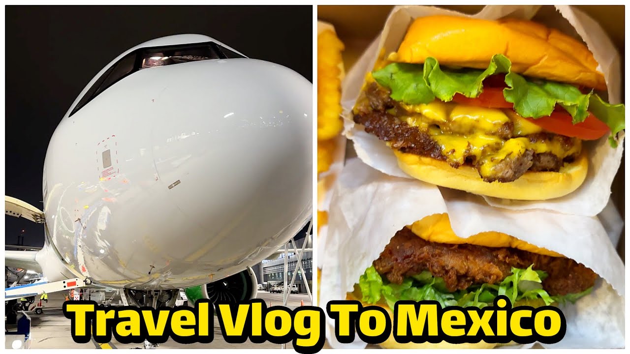 ✈️🌮 Traveling from Tijuana Airport to Mexico City | NEW Remodel, Food & Full Vlog Experience