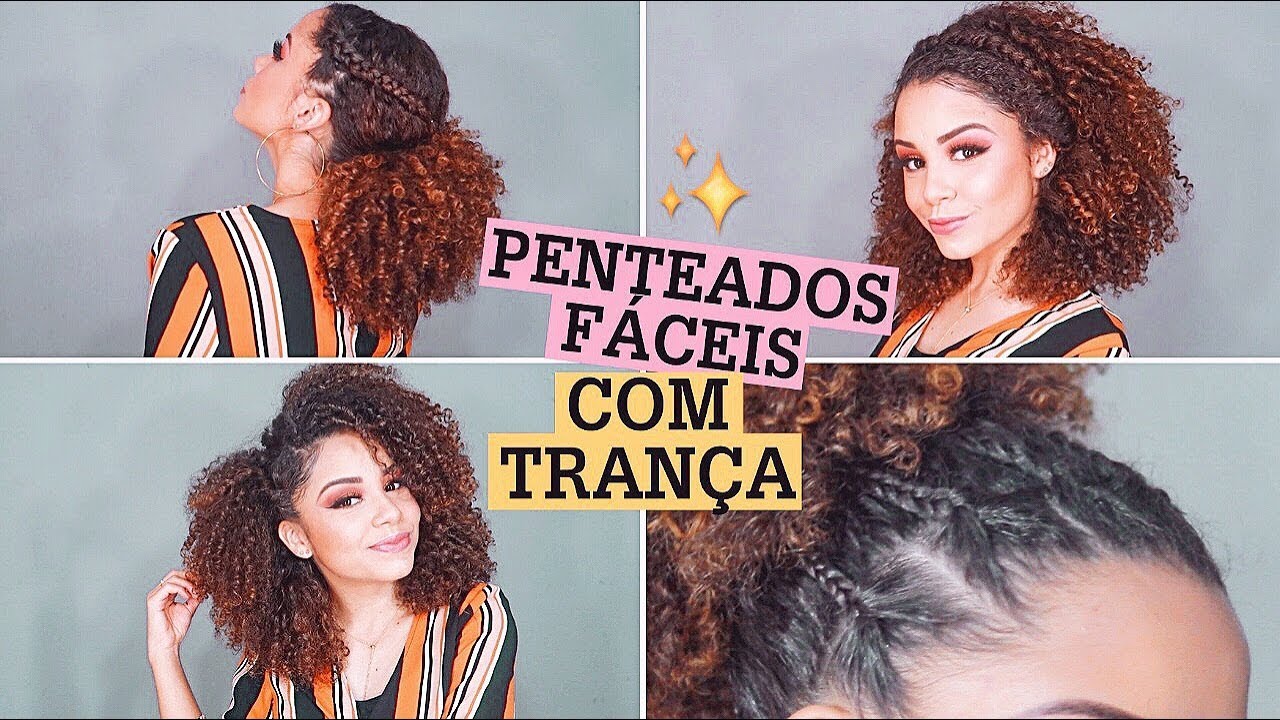 PENTEADOS COM TRANÇAS P/ CACHEADAS E CRESPAS! | por Ana Lídia Lopes
