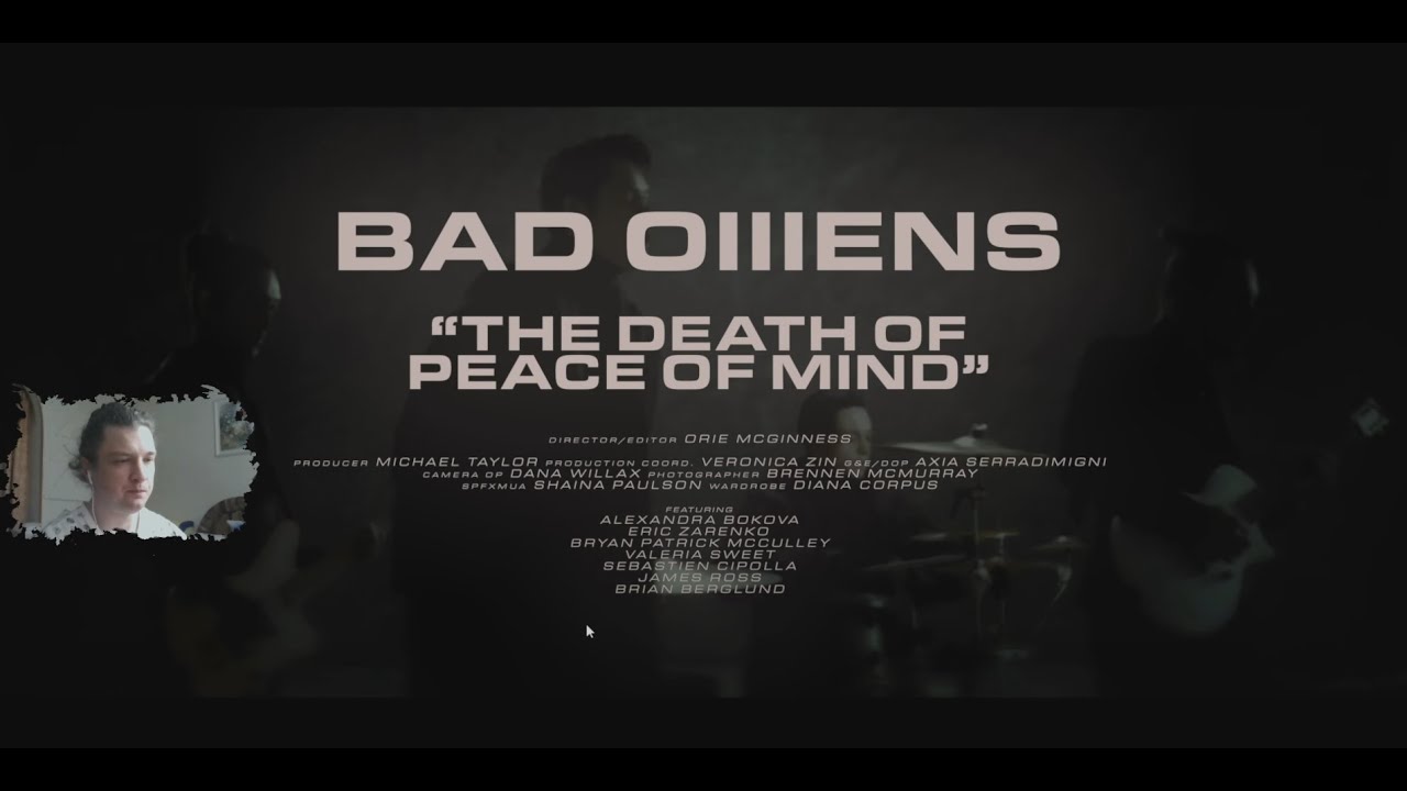 РЕАКЦИЯ НА КОМПОЗИЦИЮ ГРУППЫ BAD OMENS - THE DEATH OF PEACE OF MIND