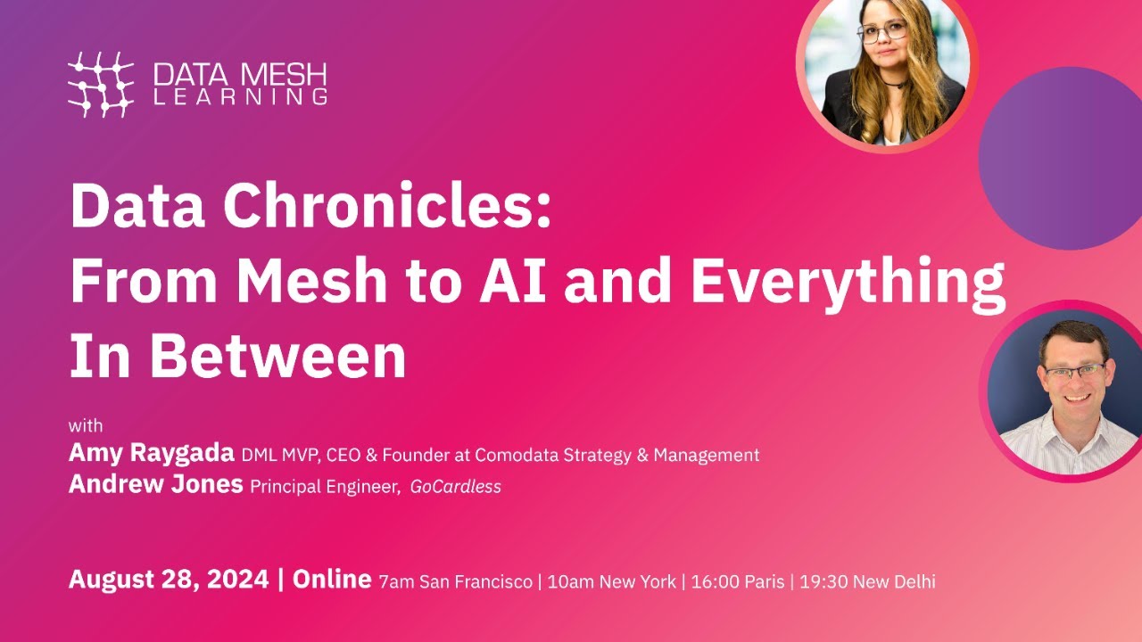 Data Chronicles - From Mesh to AI and Everything In Between