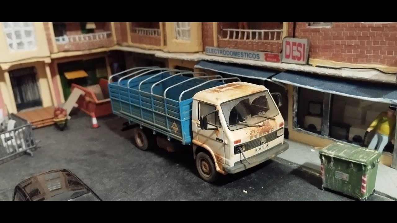 Pegaso Ekus escala 1/43 #ixo #salvat #miniatura #maqueta #diorama #modificado #diecast #oxido #sucio