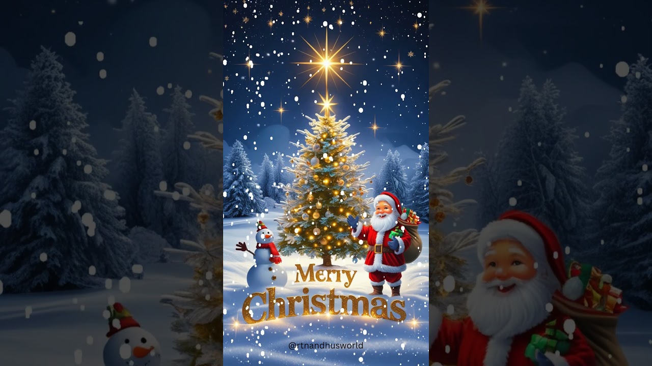 🎄 Christmas 2024 | A Magical Christmas Celebration | Full HD Christmas Wishes
