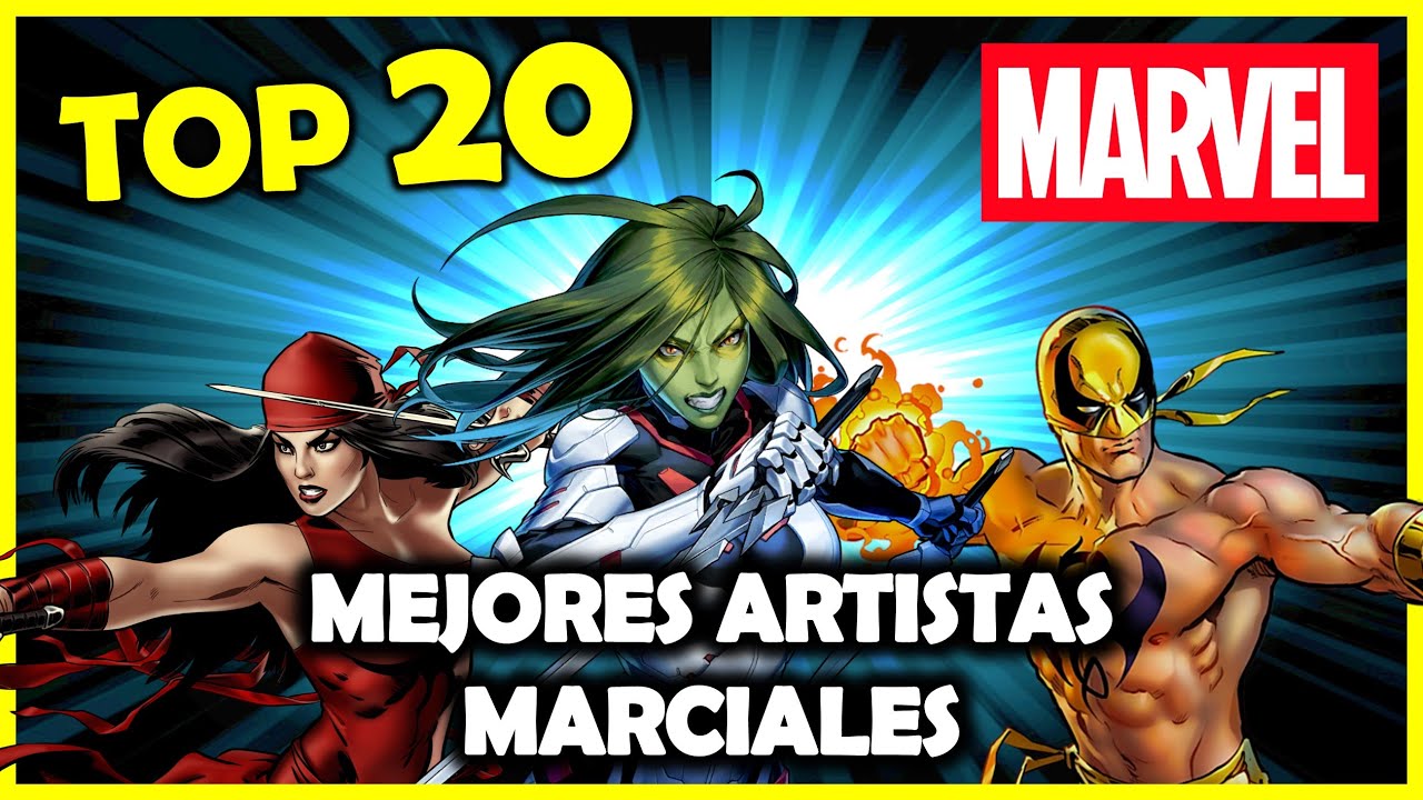 👊 TOP #20 Mejores Artistas Marciales de MARVEL 👊