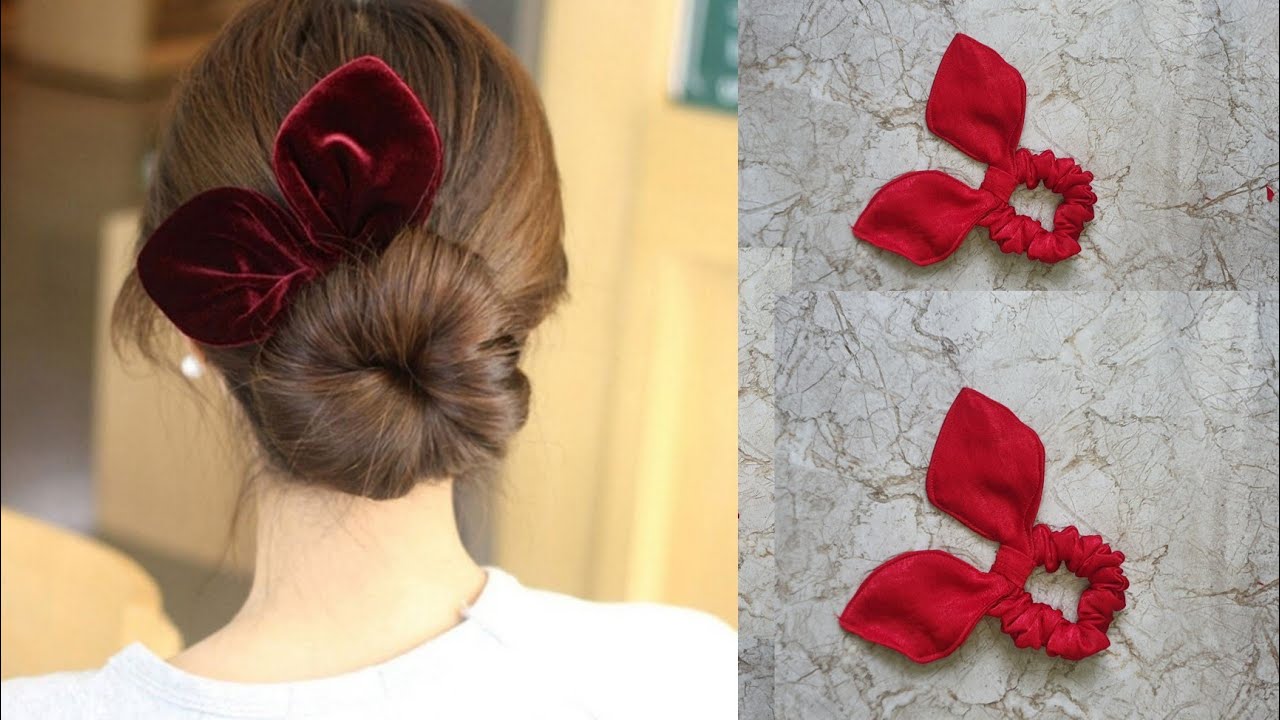 Diy Scrunchie/ How to Make Scrunchie/ Cómo hacer Coletero de Tela para regalo o venta