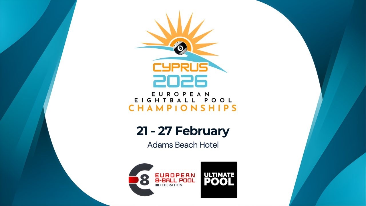Ultimate European 8 Ball Championships 2026 - Cyprus: OVER 50s SINGLES MANUEL MALLIA vs KEVIN BOWEN