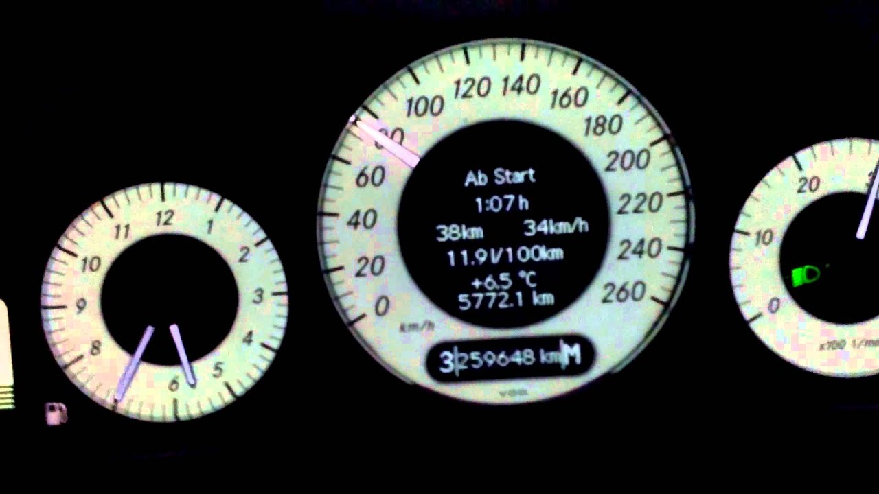 Mercedes 420 CDI Monster Acceleration wkta
