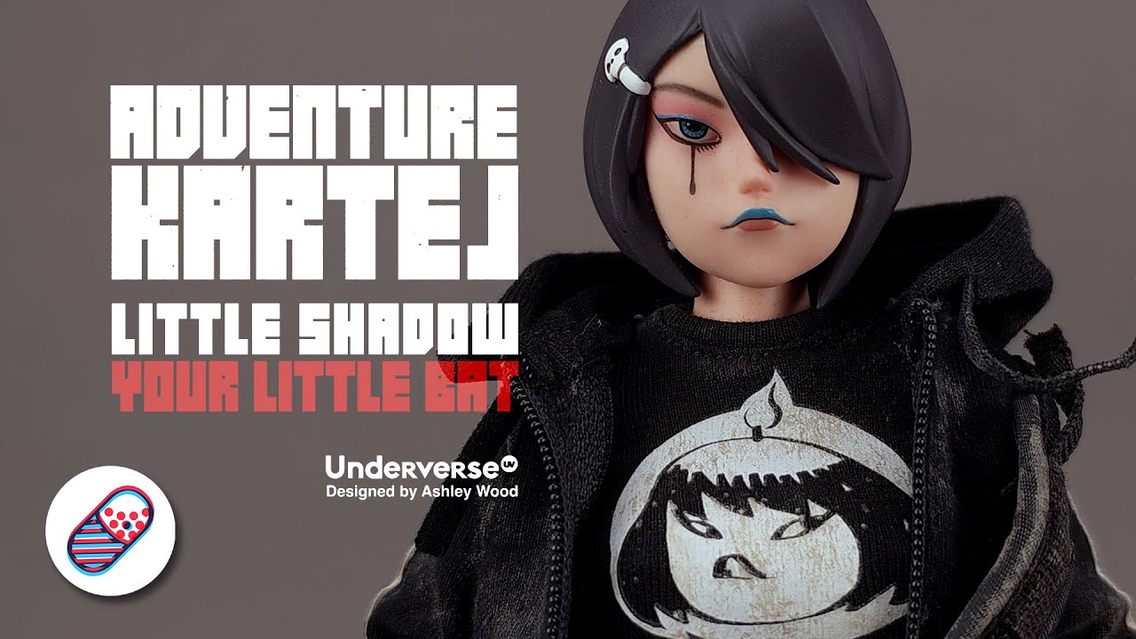 【不定時開箱】Underverse 1/6 冒險卡特爾系列 小影子 可動人偶