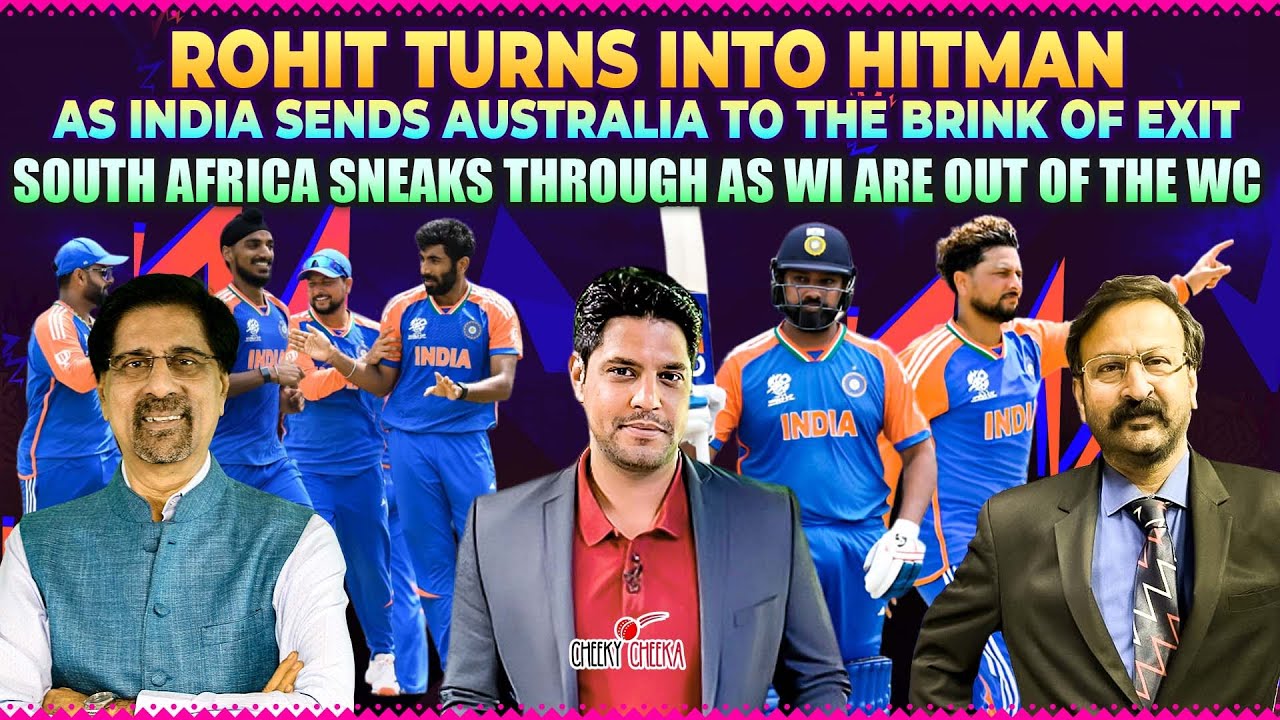 Rohit turns into HITMAN as India sends Australia to the brink of exit | WI are OUT of the WC