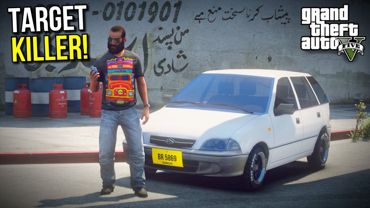 ASHRAF BHAI TARGET KILLER BANGAYE! | GTA 5 MODS PAKISTAN