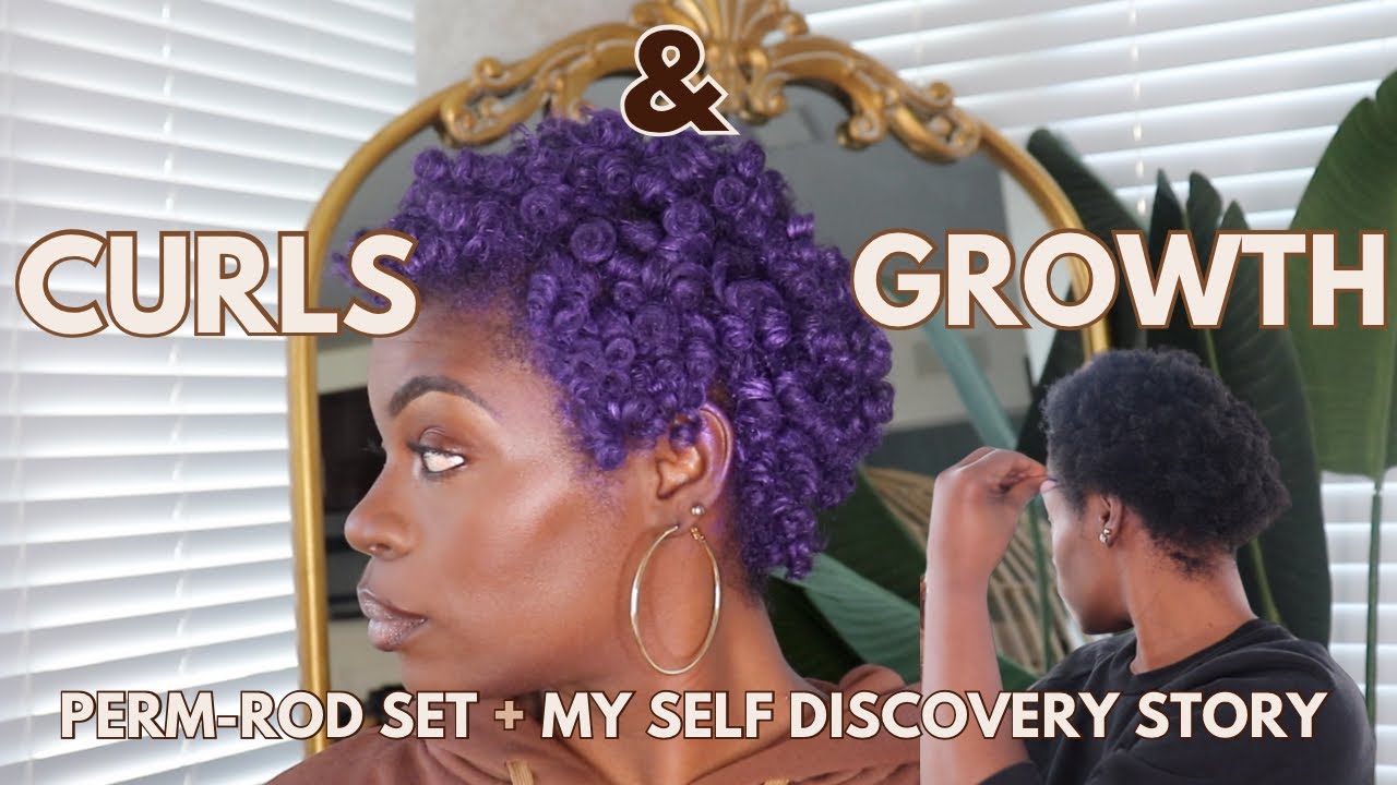 Perm Rod Set on Short Hair + How I Found Myself Again