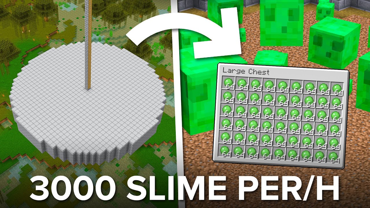 Minecraft 1.21+ Beginner Slime Farm - NO Slime Chunks Needed