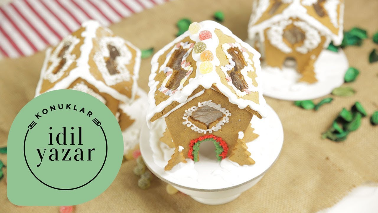Kurabiye Ev Yapımı | Ayşem Öztürk ile Gingerbread House Yaptık