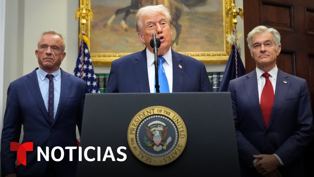 Trump anuncia hallazgos de su Gobierno sobre las posibles causas del autismo
