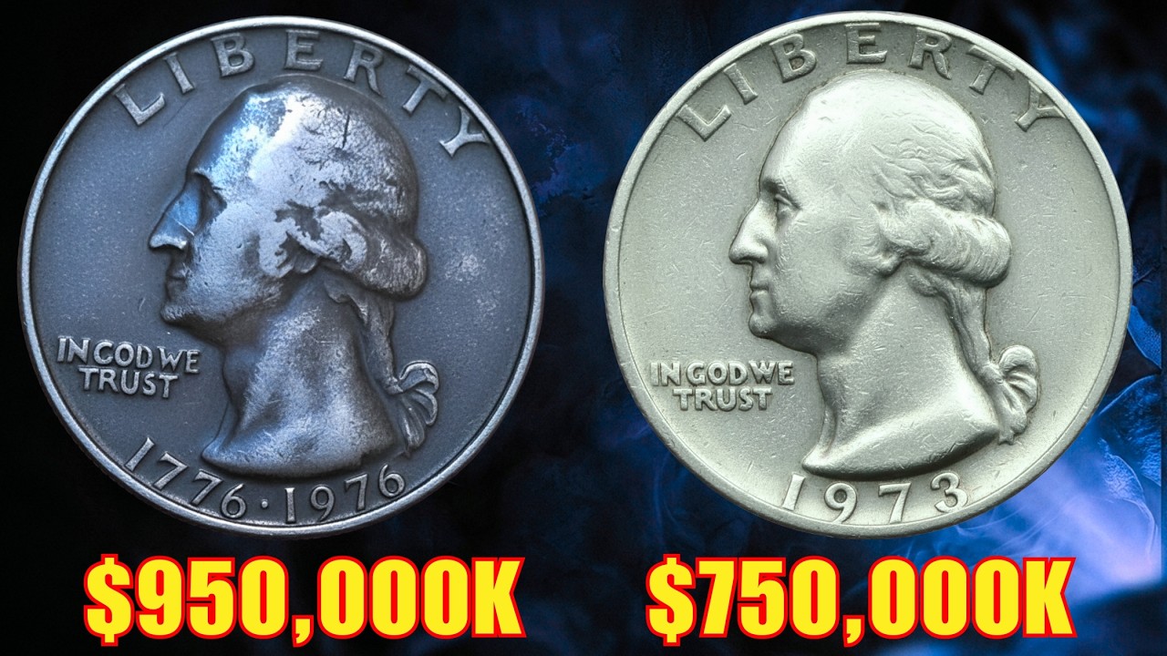 СУПЕР РЕДКАЯ ЧЕТВЕРТЬ ДОЛЛАРА СТОИМОСТЬЮ ДО 95 000+! ВАМ ПОВЕЗЛО, ЕСЛИ ВЫ ЕЕ ЗАВЛАДЕЕТЕ!
