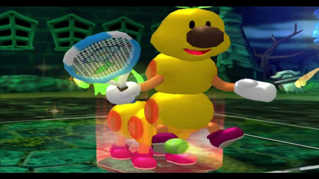 Mario Power Tennis Doubles Round Robin - Matchday 3 - Wiggler/Petey Piranha v Luigi/Daisy