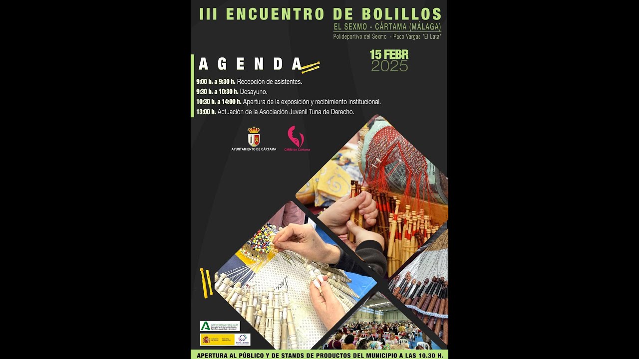 FEBRERO 2025 - PRÓXIMOS ENCUENTROS DE ENCAJES DE BOLILLOS EN ESPAÑA
