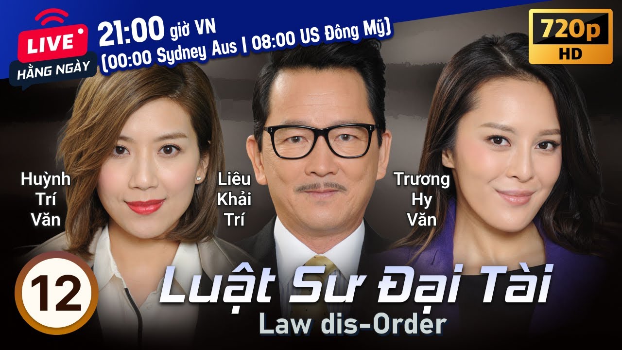 TVB Luật Sư Đại Tài tập 12/28 | tiếng Việt | Phương Trung Tín, Liêu Khải Trí | TVB 2016