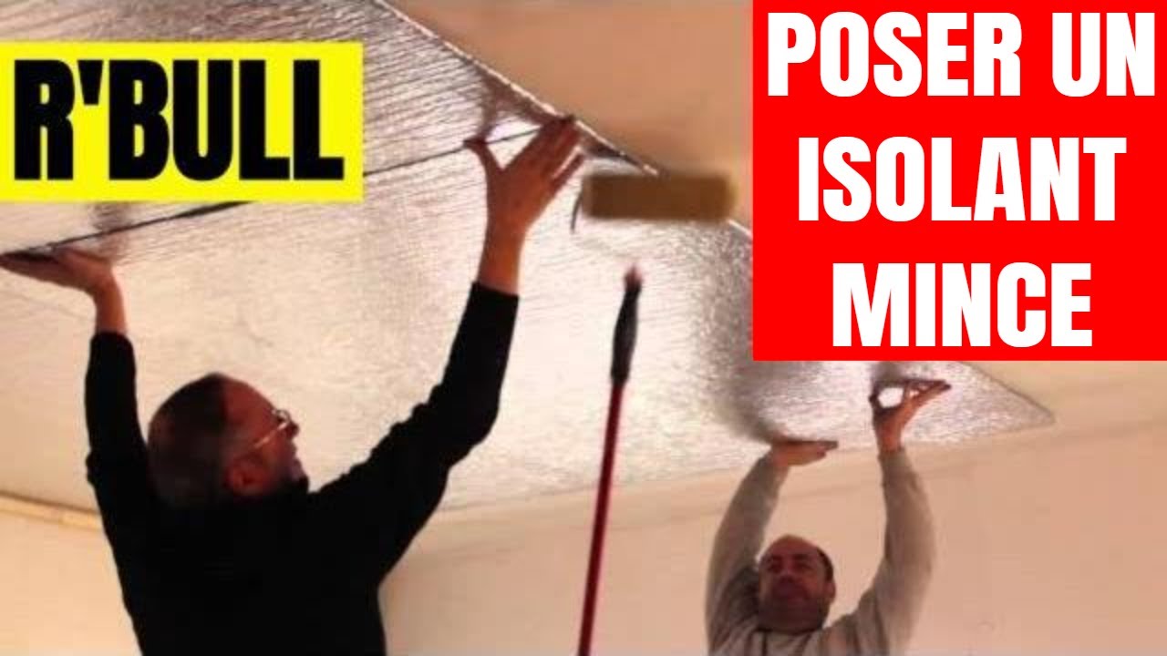 Isolant mince thermo-réflecteur en aluminium pur