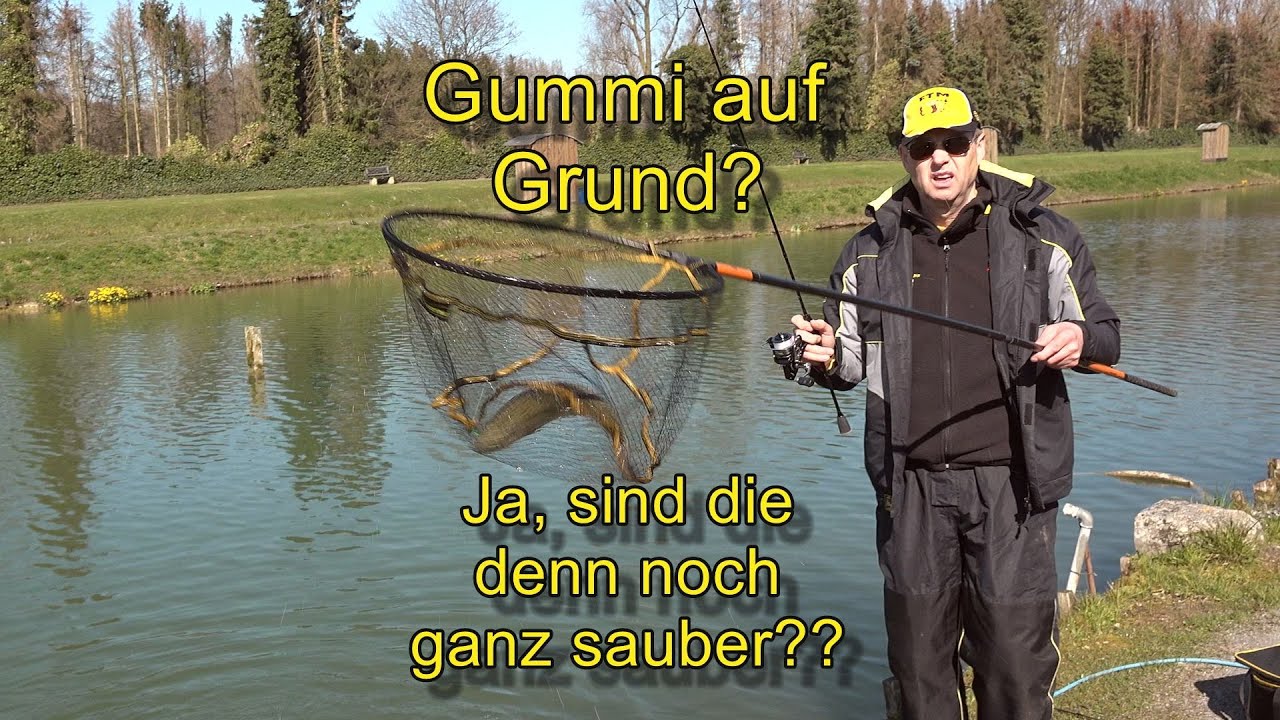 Gummi am Grund - ja sind die denn noch sauber??