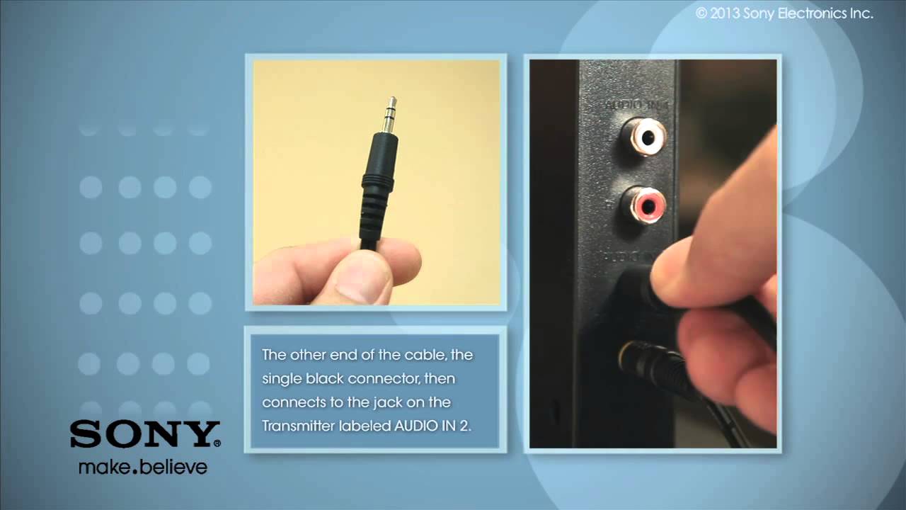How To Setup Your Sony® Wireless Headphones