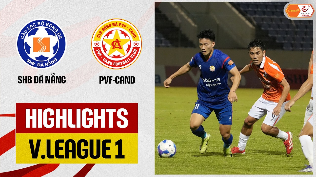Highlights: Đà Nẵng - PVF-CAND | Thắng lợi hoàn hảo, ép sân nghẹt thở