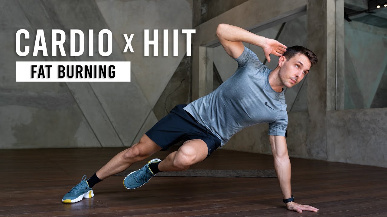 20 Minute Fat Burning Cardio HIIT Workout | Burn 400 Calories | No Equipment, No Repeat