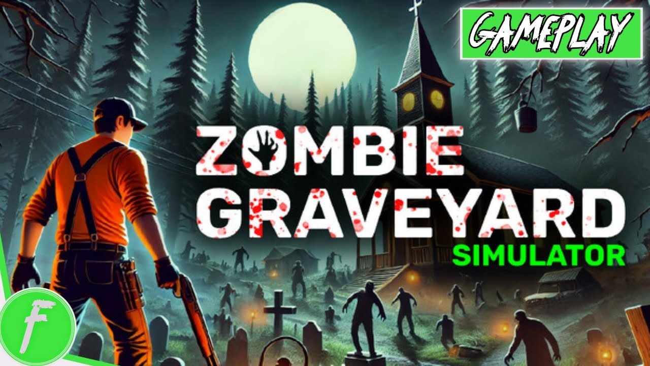 Zombie Graveyard Simulator Gameplay HD (PC) | NO COMMENTARY