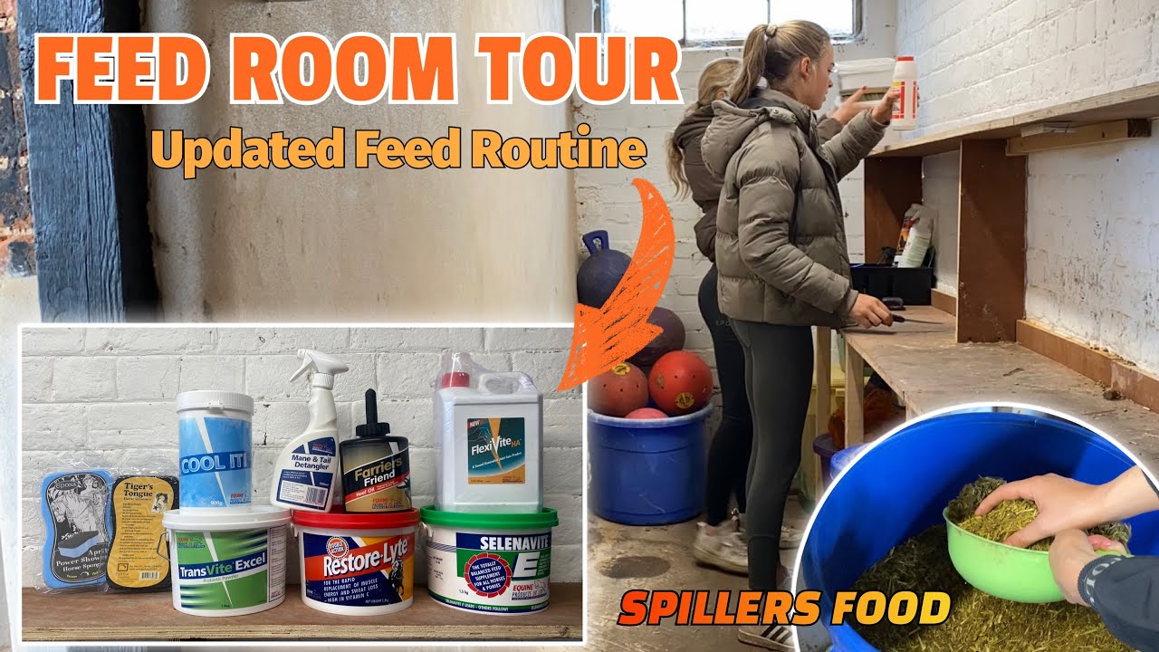 FEED ROOM TOUR | Updated Feed Routine😜