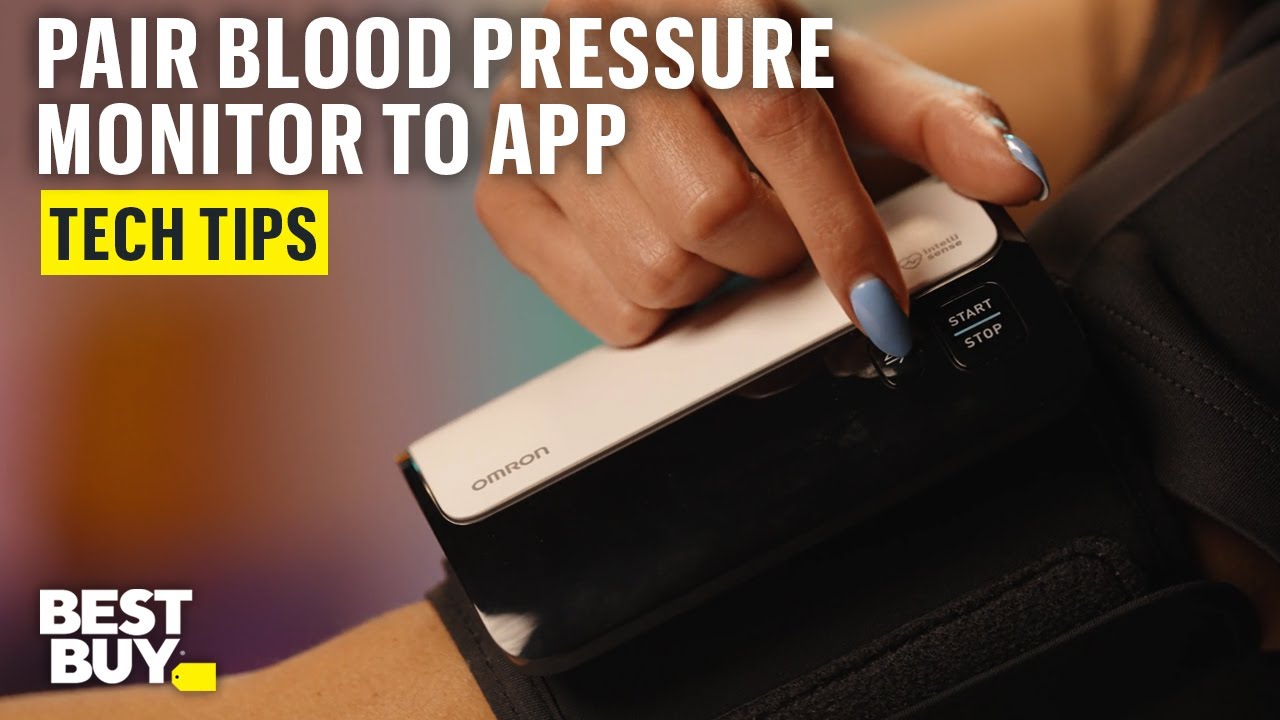 App Pairing for the Omron Evolv Wireless Upper Arm Blood Pressure Monitor &ndash; Tech Tips from Best Buy