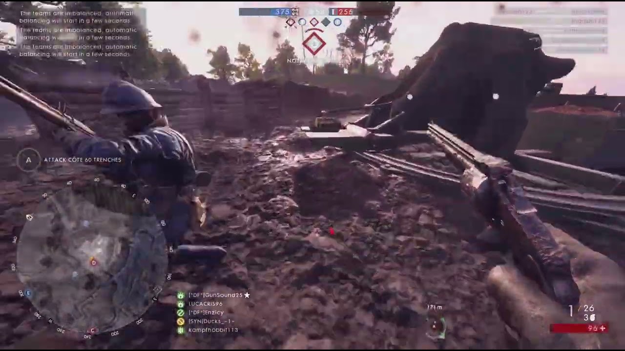 102-0 Trench Raider Streak - Battlefield 1 