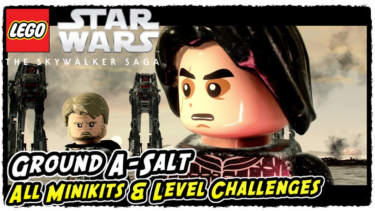 Lego Skywalker Saga Ground A-salt All Minikits and Level Challenges