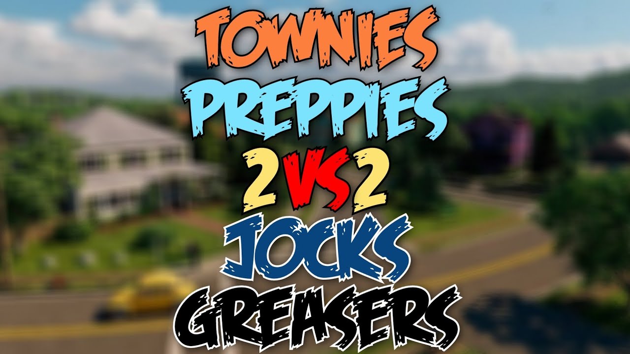 Bully AE: Preppies & Townies Vs Greasers & Jocks (Duelo 2v2)