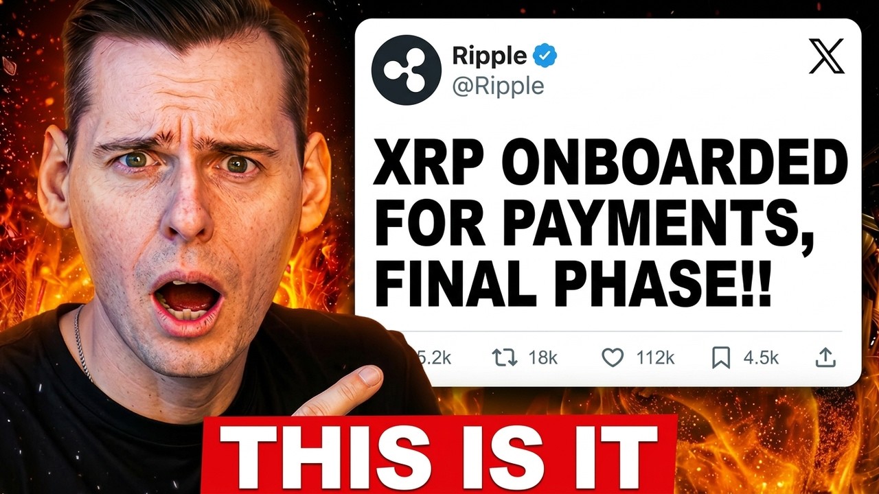 КРИПТОБОМБА XRP... XRP ПОДКЛЮЧЕН К ПРОВЕДЕНИЮ ТРАНЗАКЦИЙ!!!