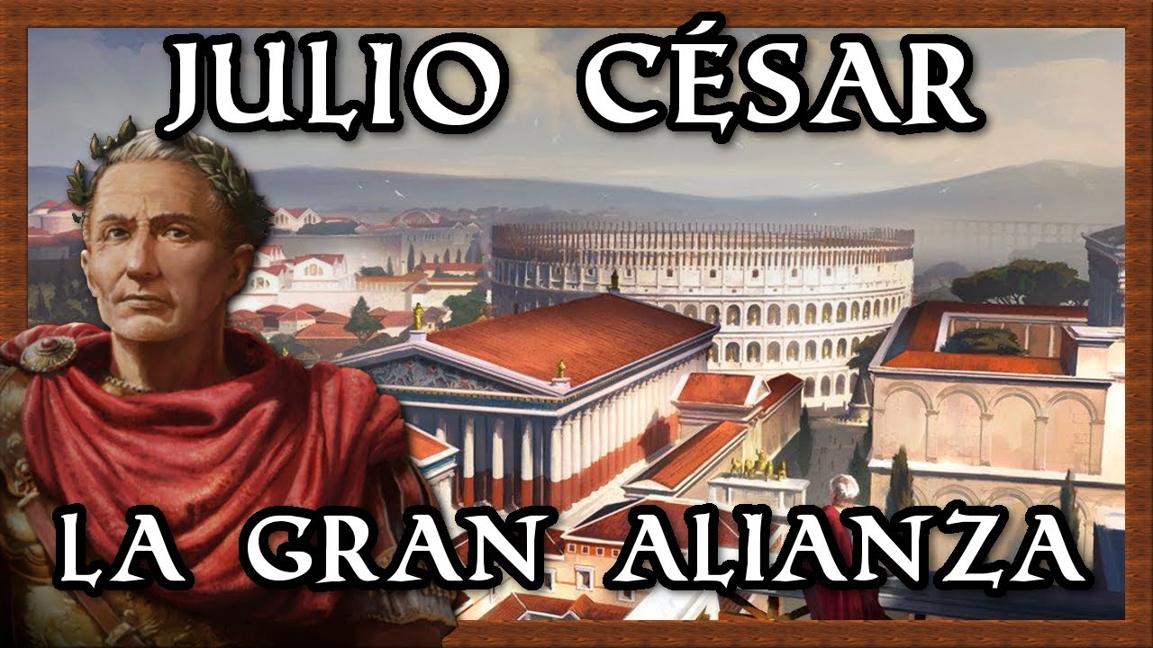 Origen del Primer TRIUNVIRATO de Roma. COMPLOT de Catilina. Vida de Cayo Julio César. #2