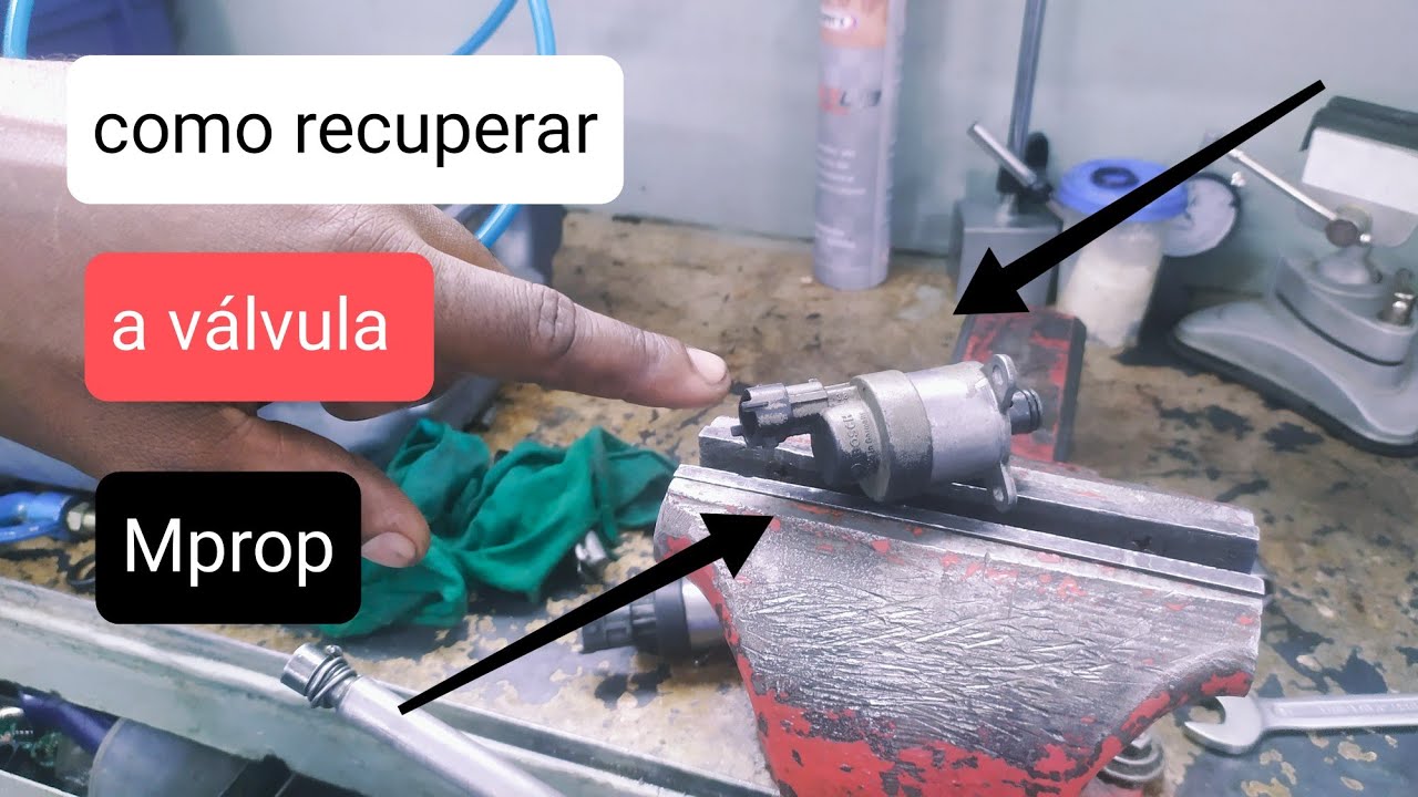 como recuperar a válvula reguladora Mprop. aprenda nesse vídeo