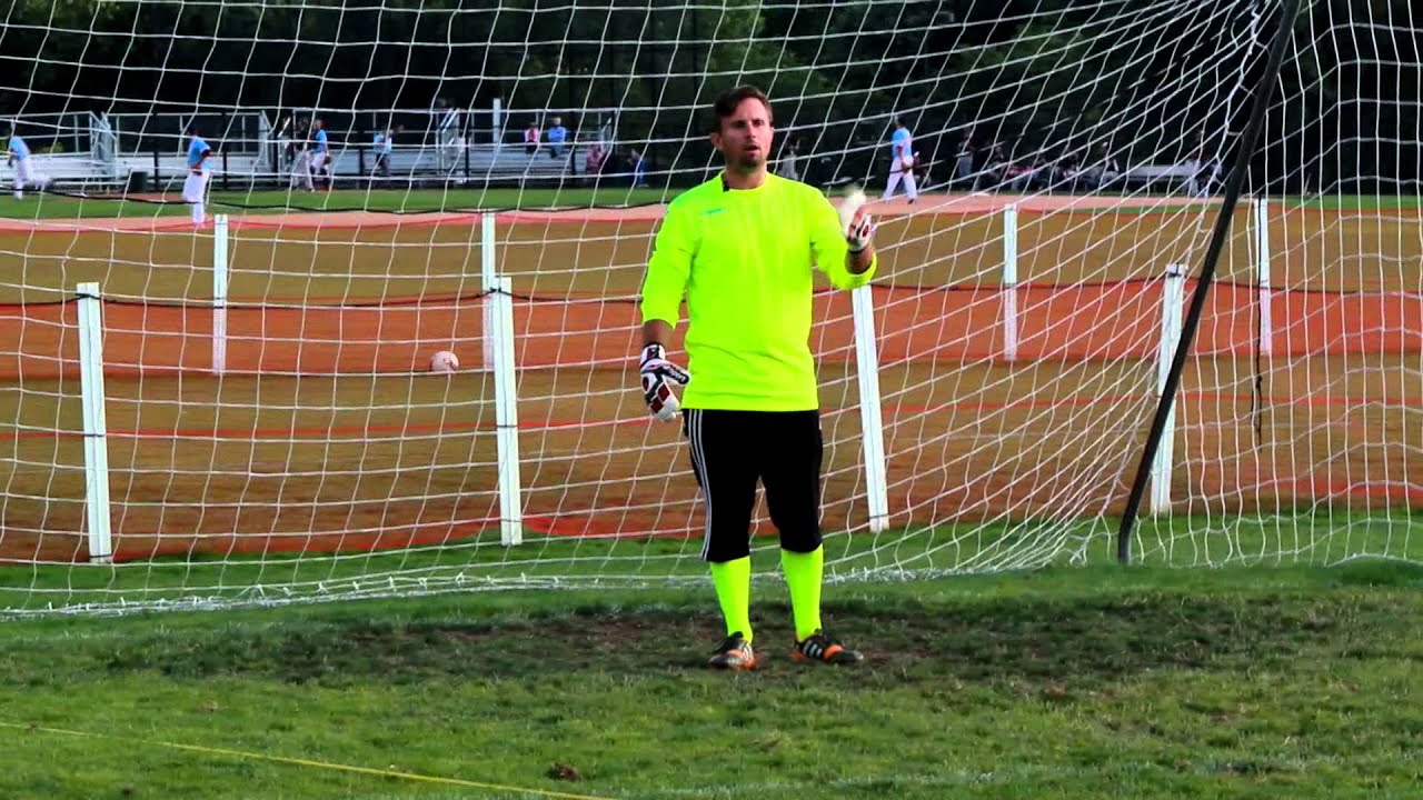 Soccer Goalkeeper Drills For Breakaway Saves at Keeperstop.com Clinic
