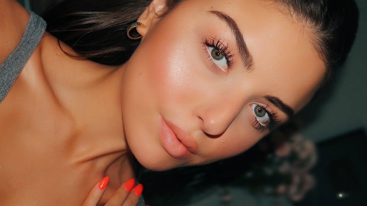 NATURAL GLOWY MAKEUP  (mostly drugstore)