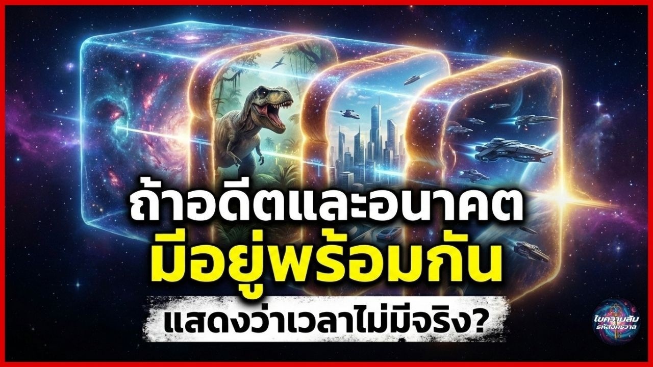 เวลาไม่มีอยู่จริง? ไขปริศนา Block Universe ทฤษฎีมิติที่ 4 ที่ไอน์สไตน์ใช้พิสูจน์จักรวาล