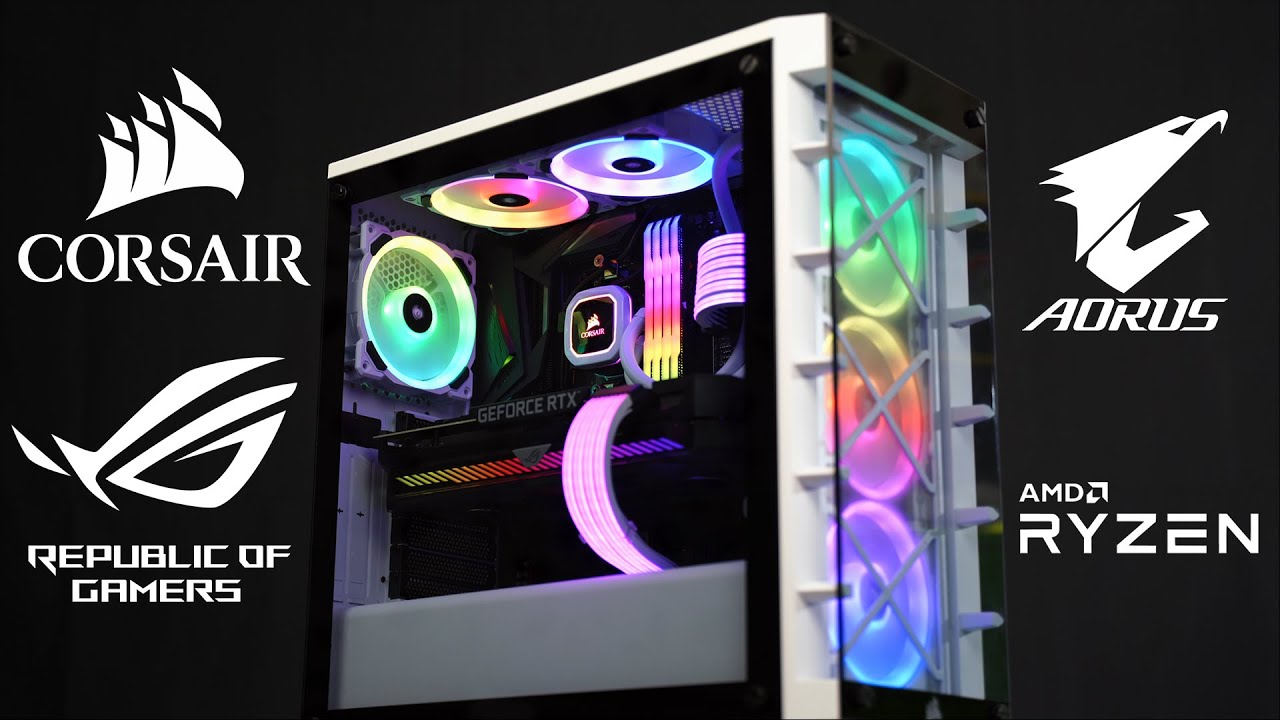CORSAIR 465X / ROG STRIX RTX 3070 / RYZEN 9 5900X BUILD / MONTAGE