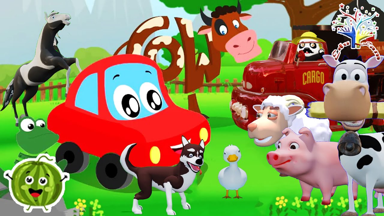 Animal Sound Songs at3 || Kids Songs and Nursery Rhymes || EduFam ~ #animalsoundssong