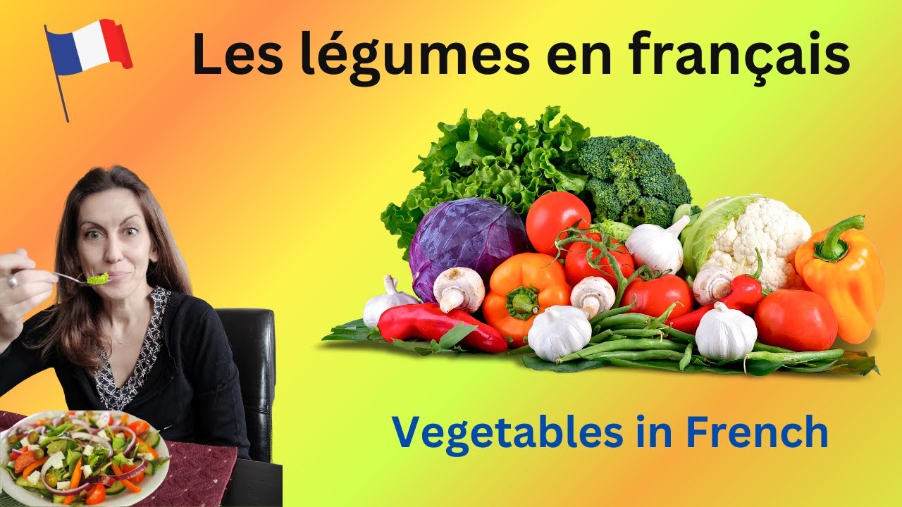 Vegetables in FRENCH (Beginners)