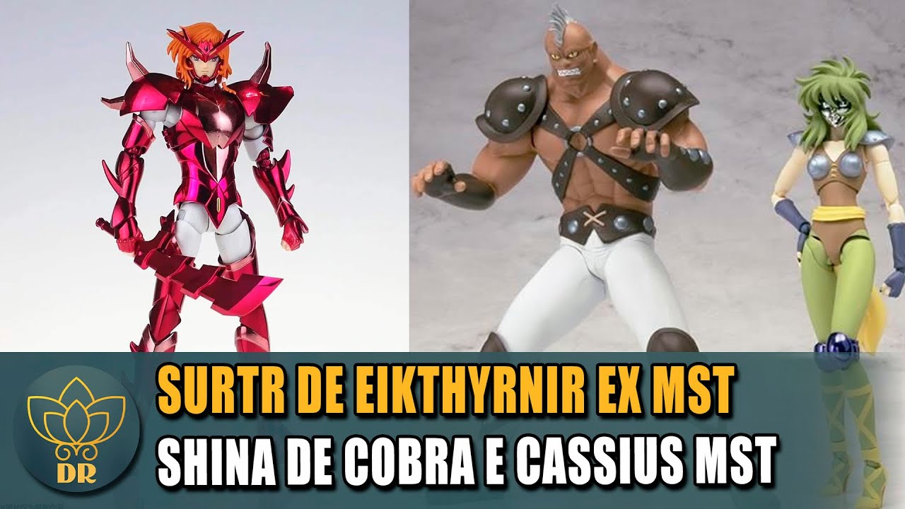 Surtr de Eikthyrnir EX metal MST esta lindo! Shina de Cobra e Cassius MST vem aí!