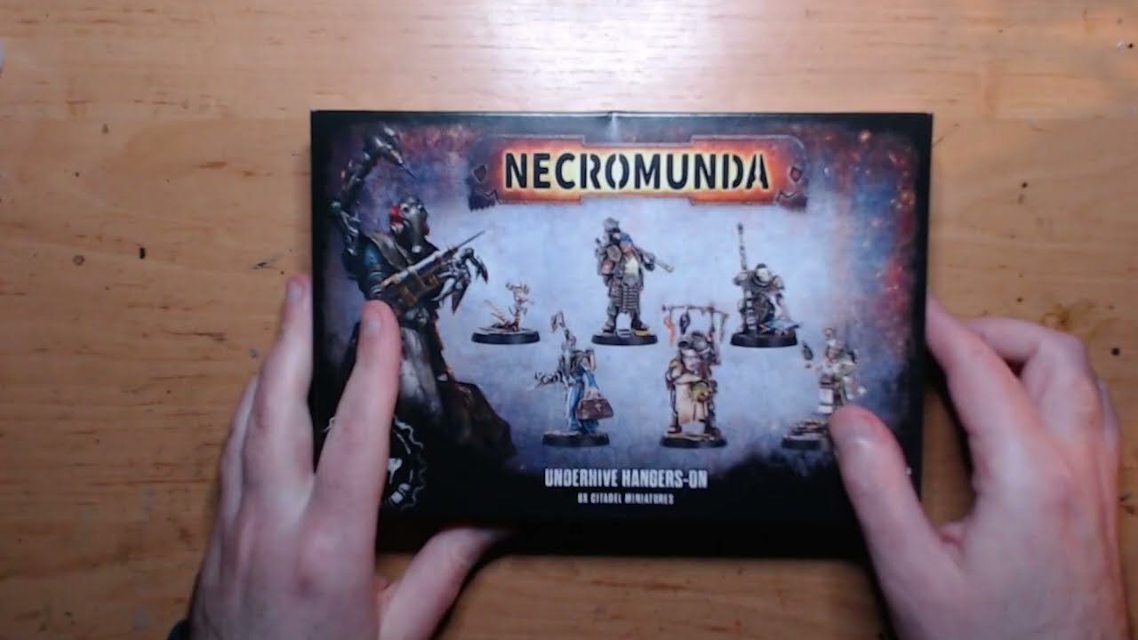 Necromunda Underhive Hangers-on Unboxing and Build #Necromunda #warhammer40k #hangerson