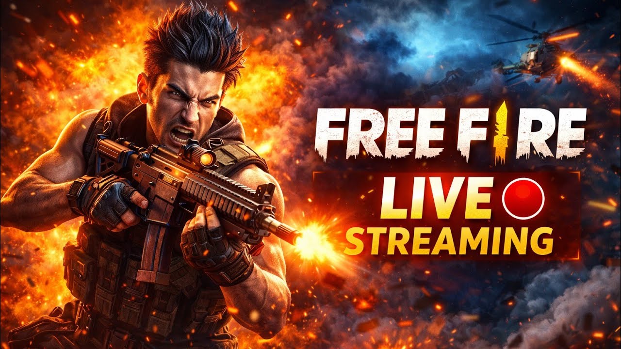 Free Fire Game play Live Streaming Game Play Now #freefire #game
